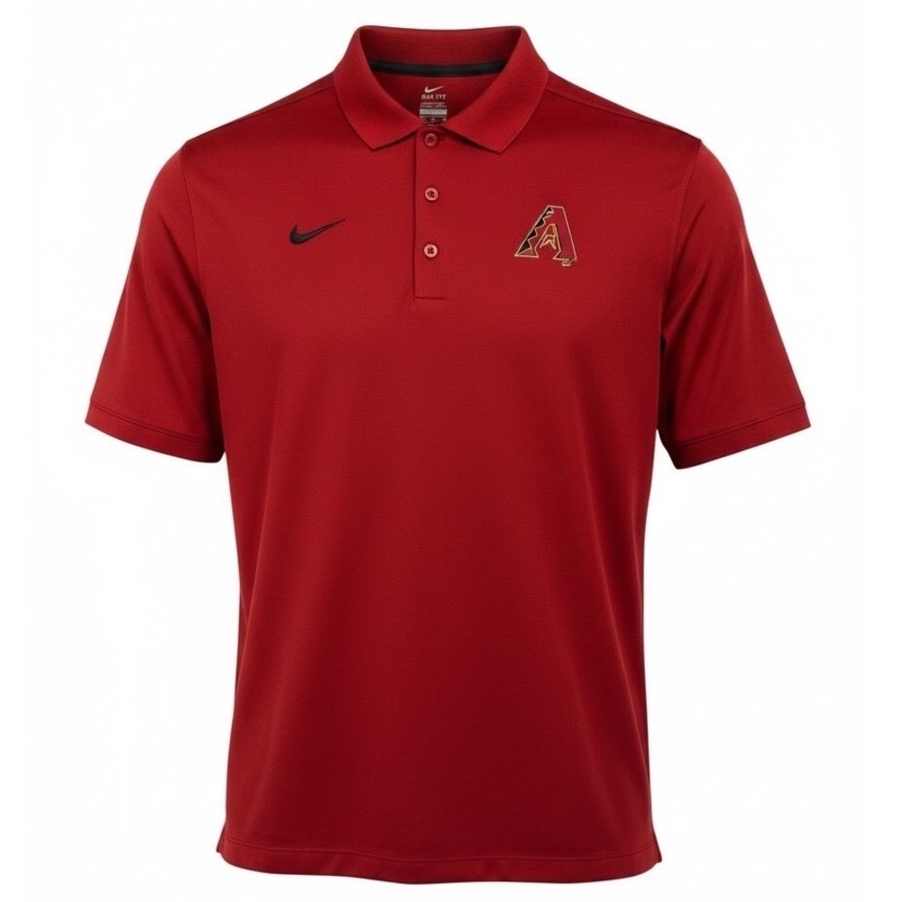 Nike Arizona Diamondbacks MLB Authentic Collection Dri-FIT Polo Red Mens XL (Y5)